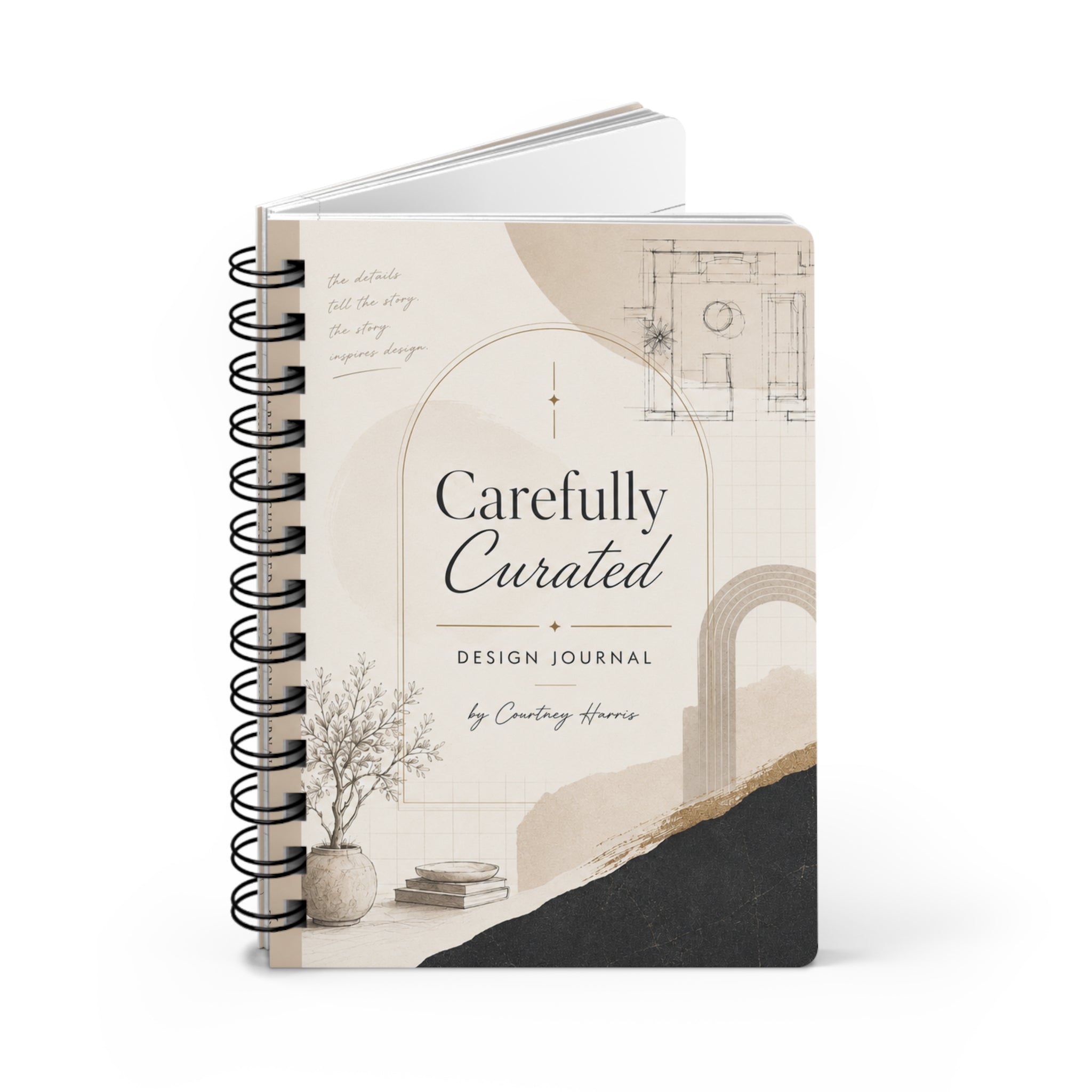 Spiral Bound Journal — Notebook for Designers & Architects