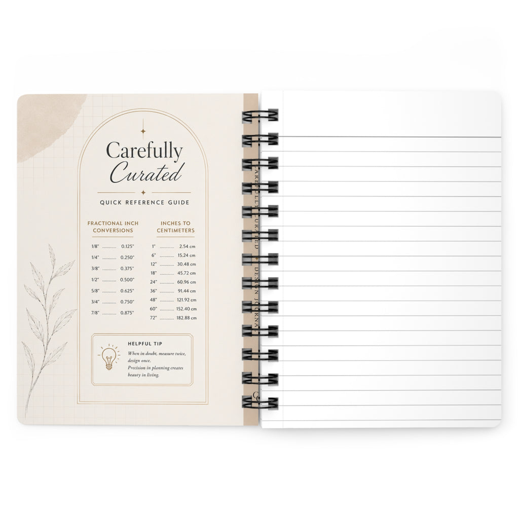 Spiral Bound Journal — Notebook for Designers & Architects