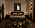 Marrakech Noir Bedroom Design Package™ | Luxury Moroccan Bedroom Design